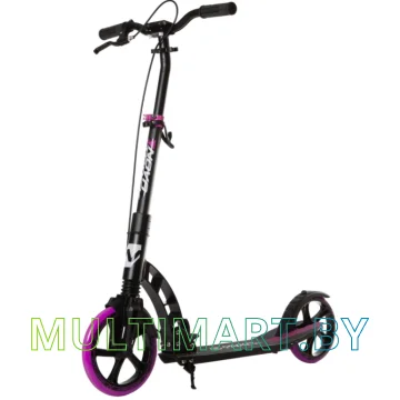 Самокат Novatrack Deft Pro Brake 230BFS.DEFT.BVT21 (фиолетовый/черный, 2021)
